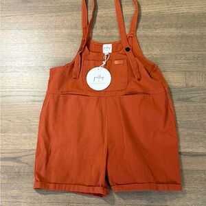 Oh Polly NWT Burnt Orange Overalls- Size Small